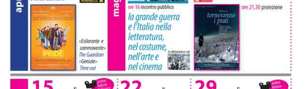 E' online il nuovo programma valido dal 24 Aprile fino al 29 Maggio 2015. Venerdì 24 Aprile - in prima visione a Follonica - 