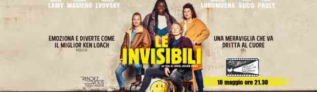 Grande ANTEPRIMA PROVINCIALE al Piccolo Cineclub Tirreno di Follonica venerdì 10 maggio!  In programma “LE INVISIBILI” - campione d’incassi in Francia con oltre 10 milioni di euro al box office - imperdibile commedia degna del miglior Ken Loach, capace di unire impegno e divertimento.