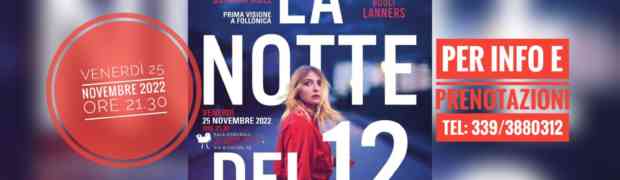 Venerdì 25 novembre alle 21.30, in occasione della Giornata Internazionale per l'eliminazione della violenza contro le donne, il Piccolo Cineclub Tirreno di Follonica avrà il piacere di proporre in prima visione a Follonica il film 